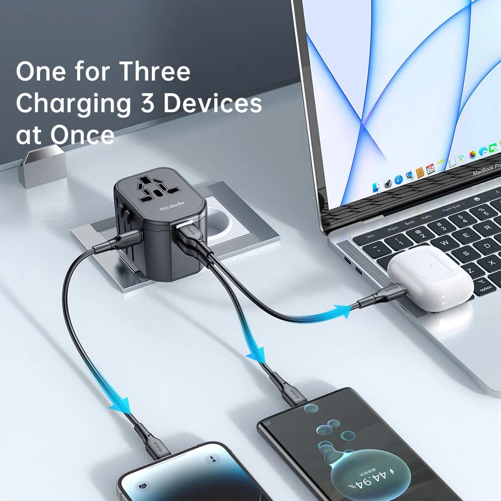 Mcdodo CP-3471 20W PD Fast Charging Universal Travel Adapter - Image 4