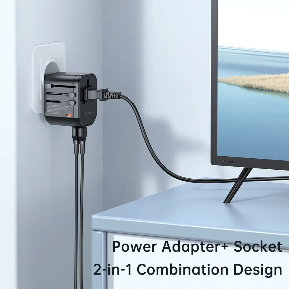 Mcdodo CP-3471 20W PD Fast Charging Universal Travel Adapter - Image 6
