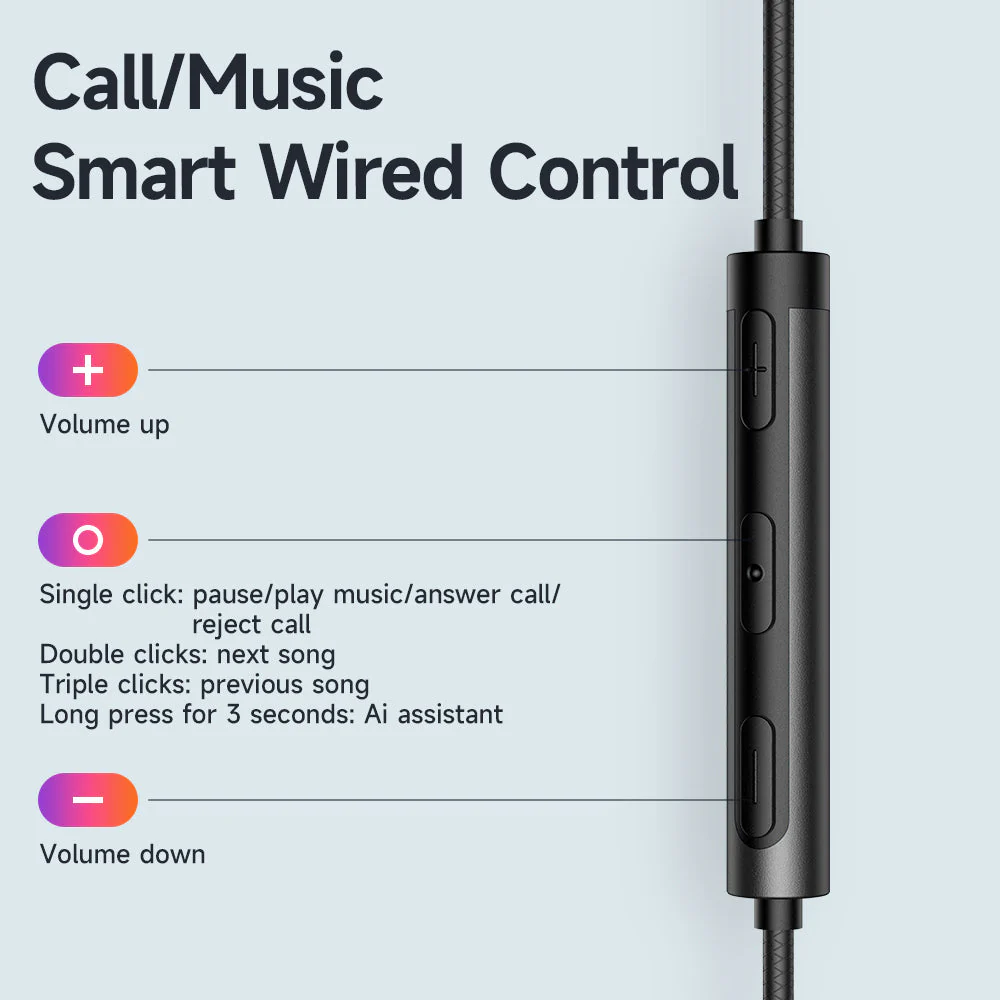 Mcdodo HP-348 Micro Star Series Stereo Wired Earphone for Lightning - Image 6