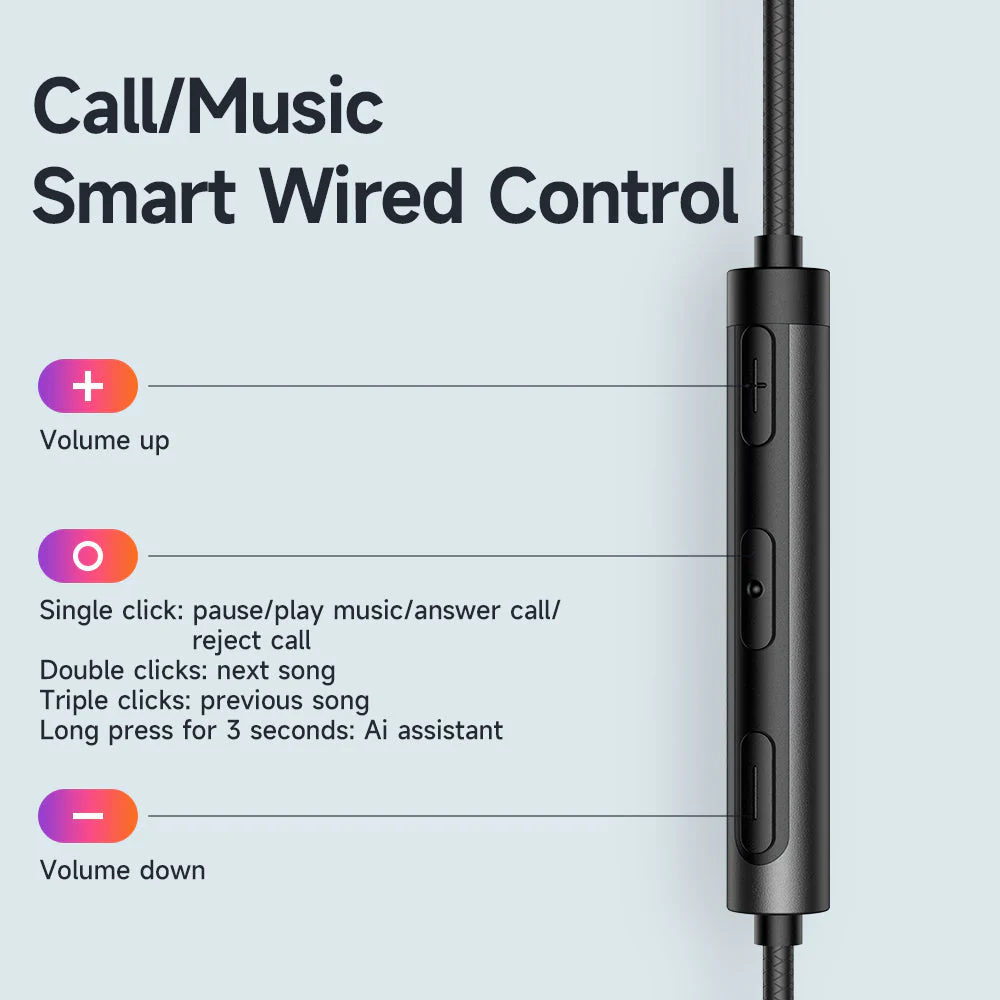 Mcdodo HP-6120 Achievement Series Lightning Earphone (support call/volume control) - Image 6