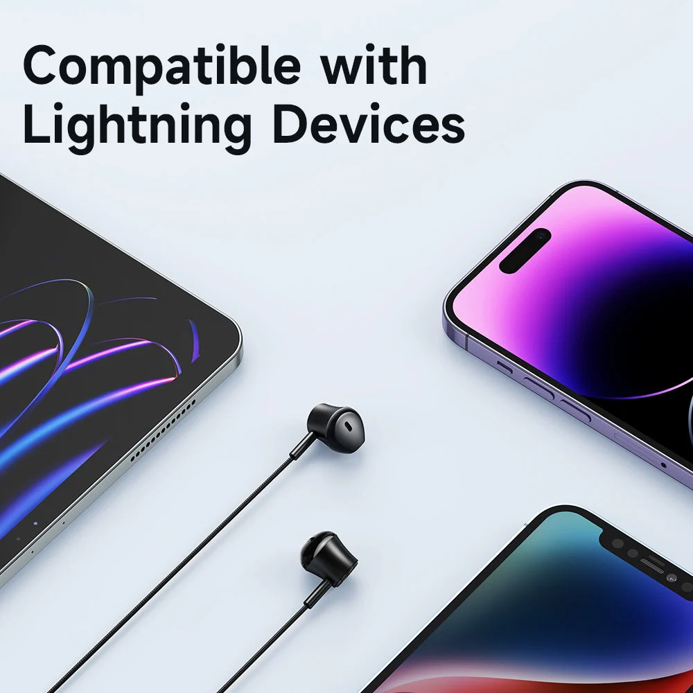 Mcdodo HP-6120 Achievement Series Lightning Earphone (support call/volume control) - Image 7