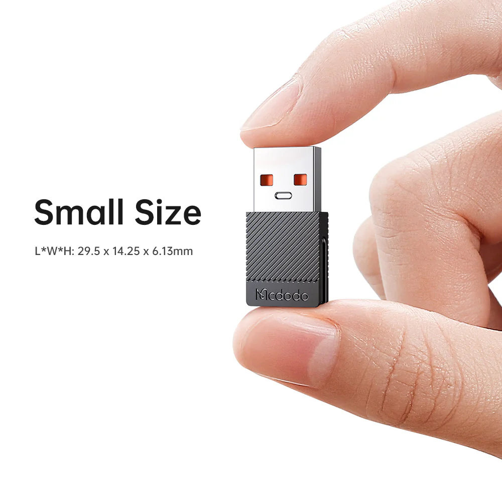 Mcdodo OT-6970 OTG Converter - USB-C To USB-A / Black - Image 9