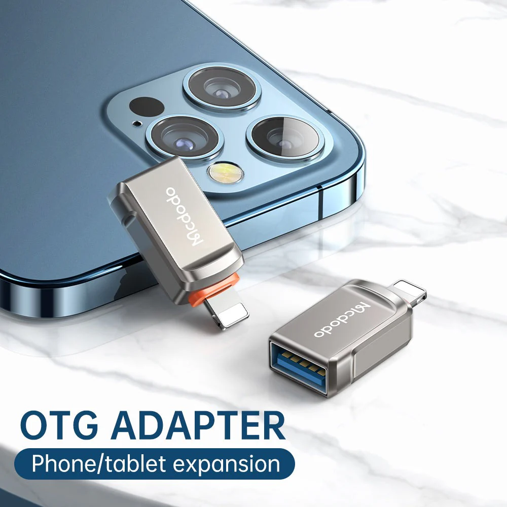 Mcdodo OT-8600 OTG USB-A 3.0 to Lightning Adapter - Image 3