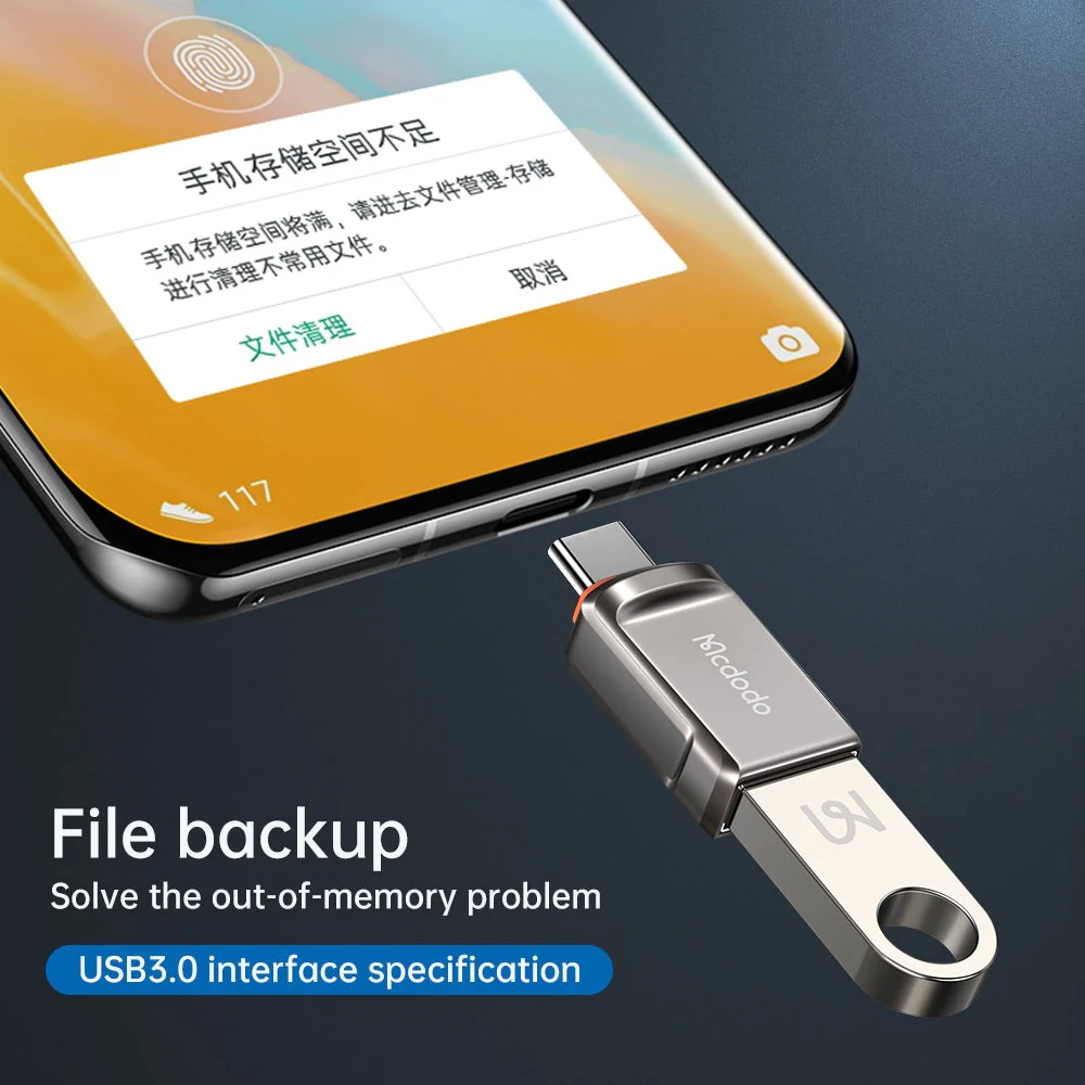 Mcdodo OT-873 OTG USB-A 3.0 to Type-c Adapter - Image 6