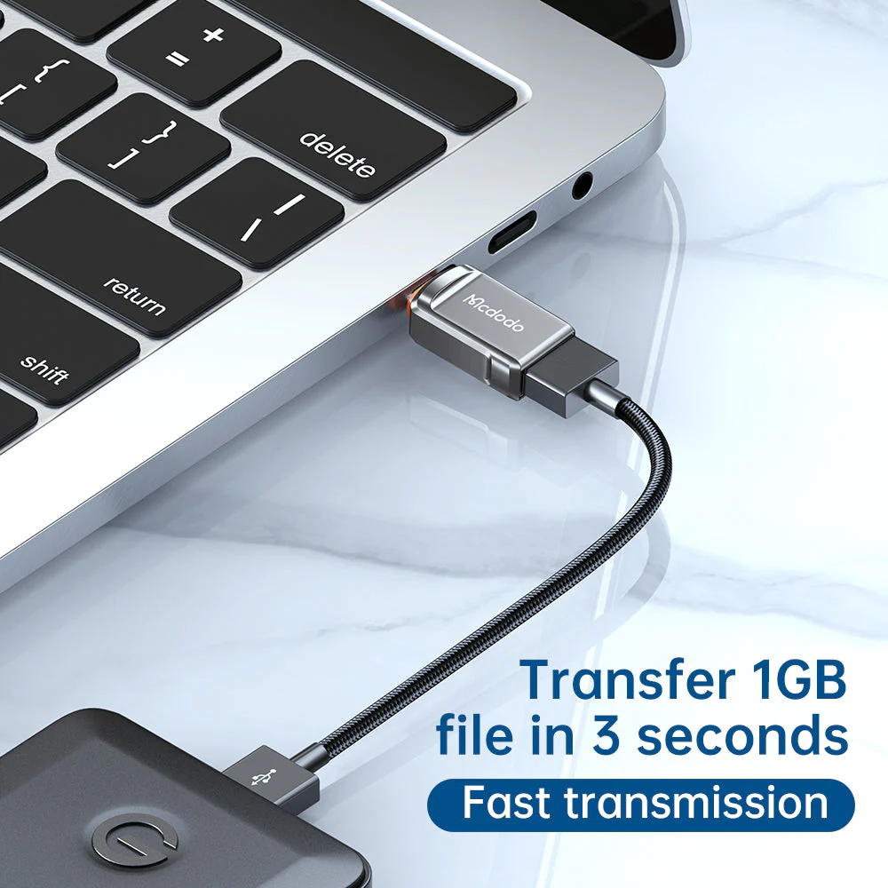 Mcdodo OT-873 OTG USB-A 3.0 to Type-c Adapter - Image 7