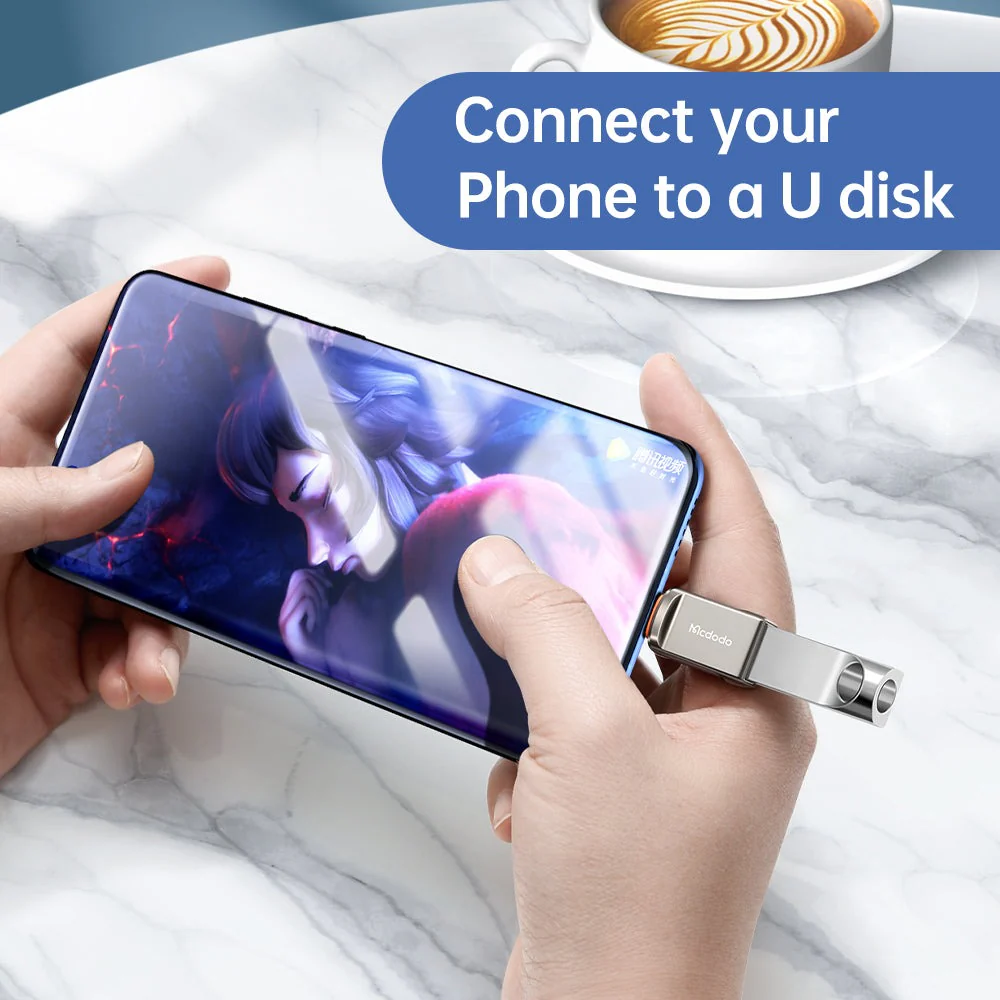 Mcdodo OT-873 OTG USB-A 3.0 to Type-c Adapter - Image 9