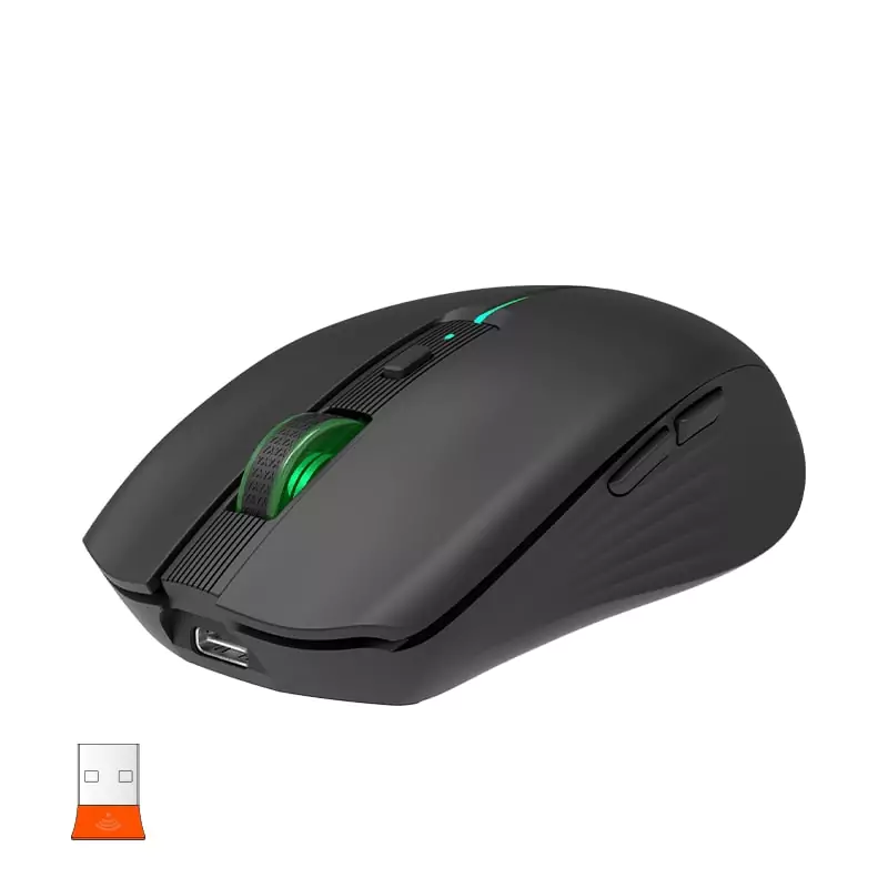 Meetion BTM002 2.4GHz & Bluetooth Dual Mode Mouse / Black - Image 2