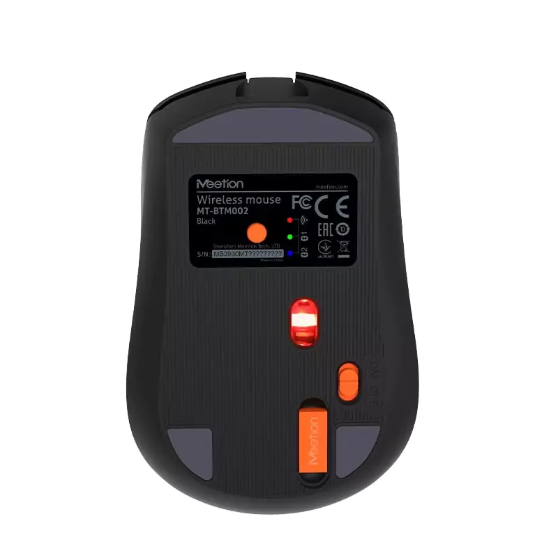 Meetion BTM002 2.4GHz & Bluetooth Dual Mode Mouse / Black - Image 9