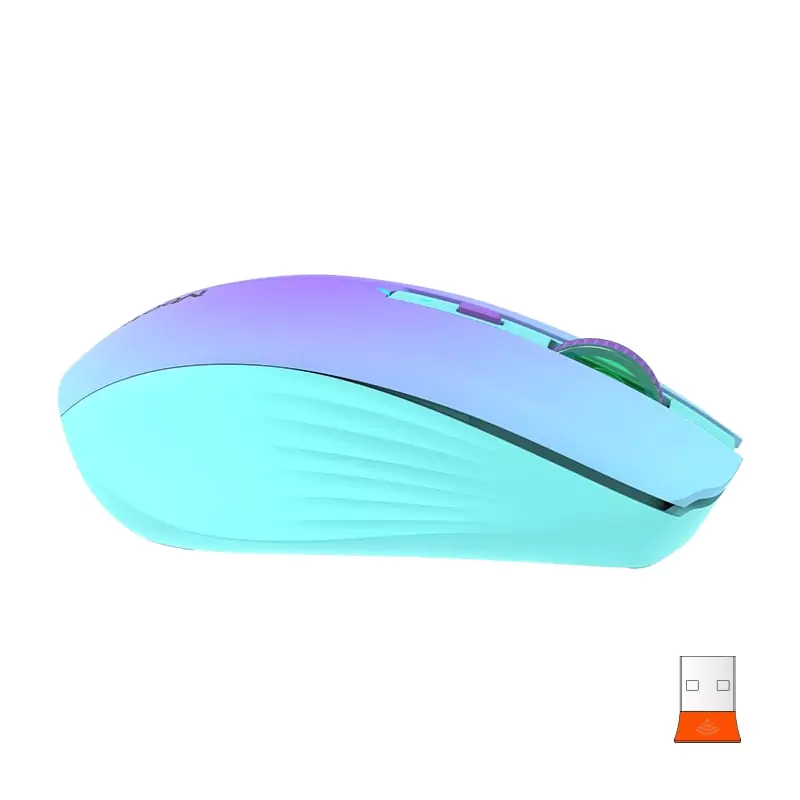 Meetion BTM002 2.4GHz & Bluetooth Dual Mode Mouse / Purple - Image 8