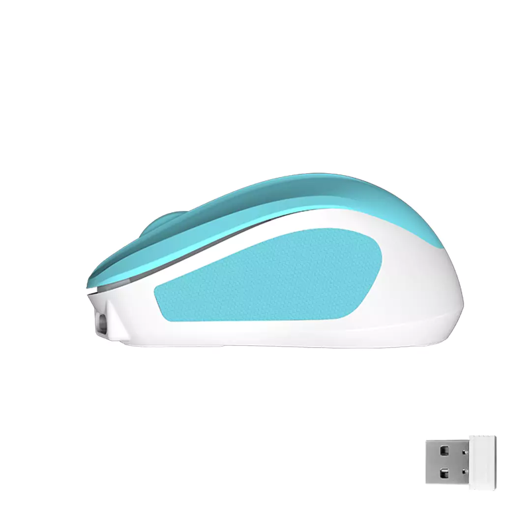 Meetion MiniGo BT Dual-Mode Bluetooth Wireless Mouse - Pink - Image 5