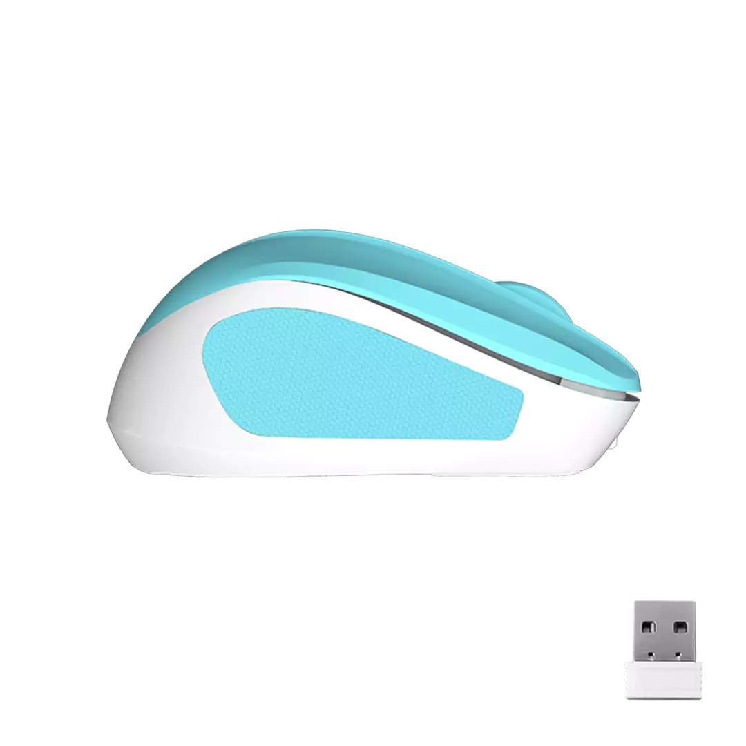 Meetion MiniGo BT Dual-Mode Bluetooth Wireless Mouse - Pink - Image 6