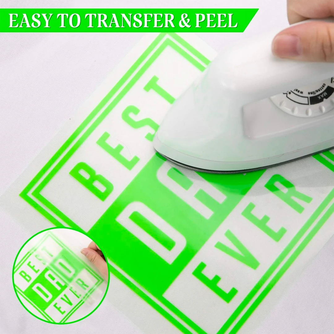 Neon Green Vinyl Sticker Roll – 50cm x 1m - Image 4