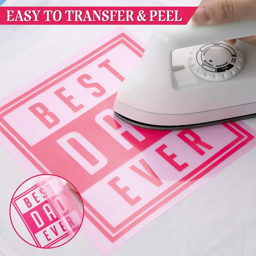 Neon Pink Vinyl Sticker Roll – 50cm x 1m - Image 4