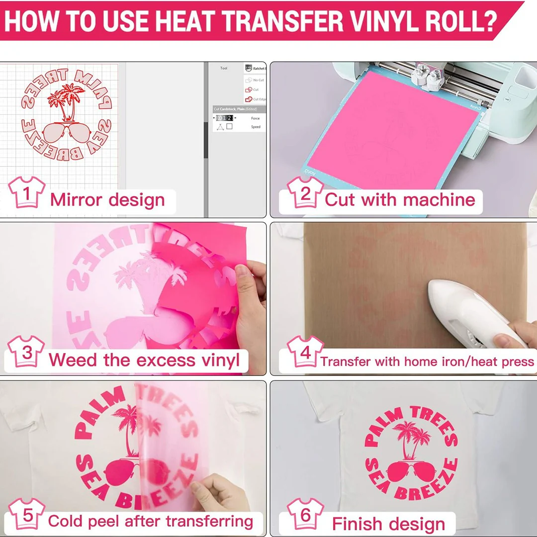Neon Pink Vinyl Sticker Roll – 50cm x 1m - Image 5