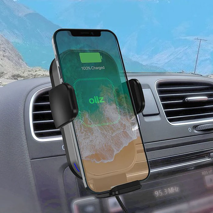 OllZ PowerMount Pro – Automatic Induction Fast Qi Wireless Car Charger - Image 5