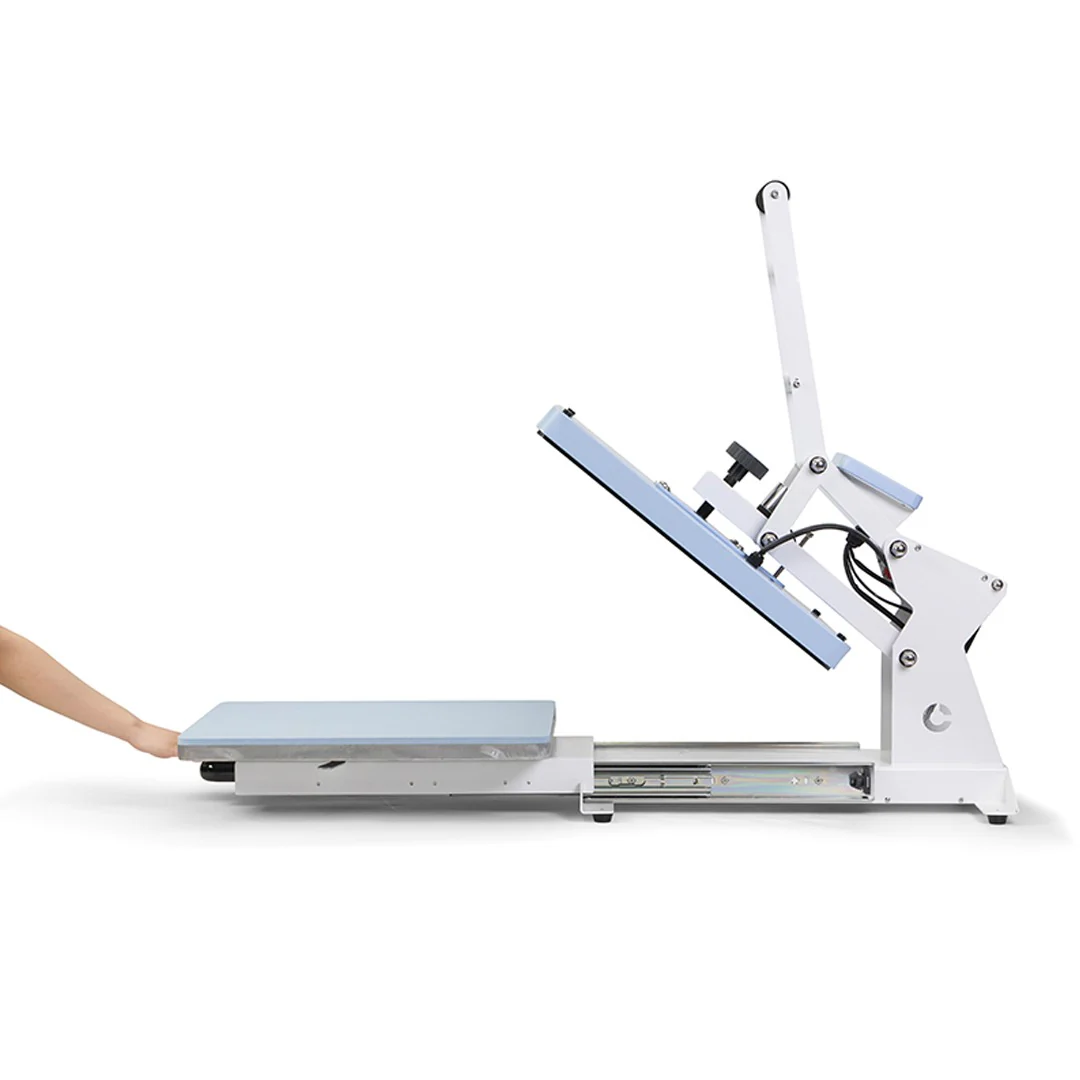 Otter Auto Drawer Flat Heat Press – 38 x 38cm / Light Blue - Image 3