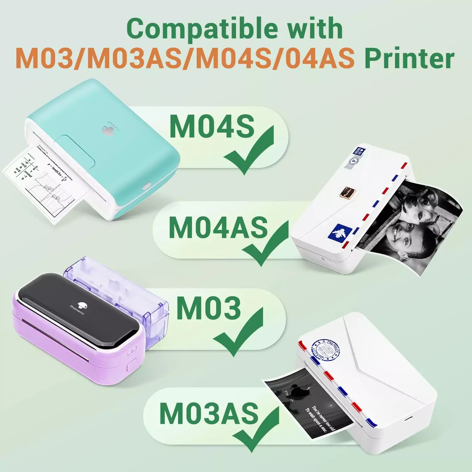 Phomemo Adhesive Thermal Paper – 77mm x 3.5m / 3 Roll / Purple/Pink/Blue - Q22-RMS-PBPU-77 - Image 4