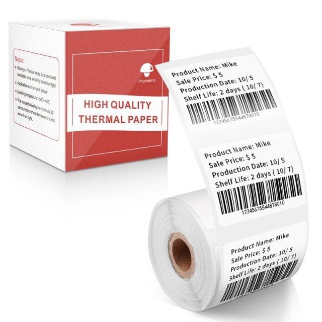 Phomemo M110 Bluetooth Portable Thermal Business Label Maker - 203dpi / 1500mAh / Black - Combo Offer - Image 4