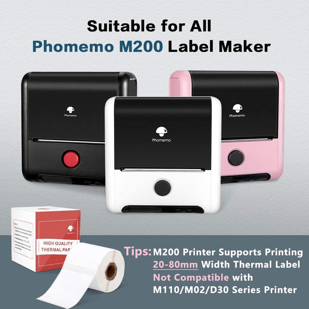 Phomemo Printer Labels 40 X 30mm Transparent Square Label - 1 Roll (230 labels/per roll) - XP-TT4030 - Image 5