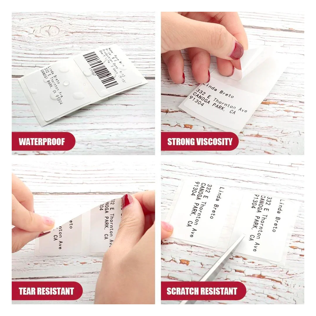 Phomemo Printer Labels 50 X 20mm Square White – 1 Roll (320 labels/per roll) - XP5020 - Image 3