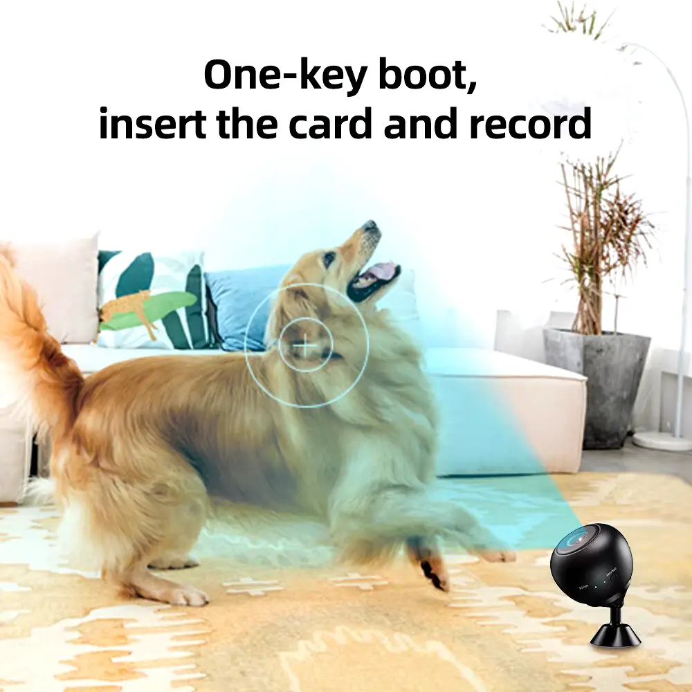 Pix-Link A10 Mini WiFi Wireless Security Camera for Smart Home Video Surveillance - Image 7