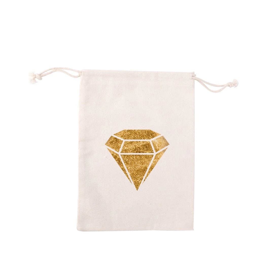 Plain Cotton Pouch White – 17 x 13 cm/ 1 Dozen/ Printing not Included - Image 3
