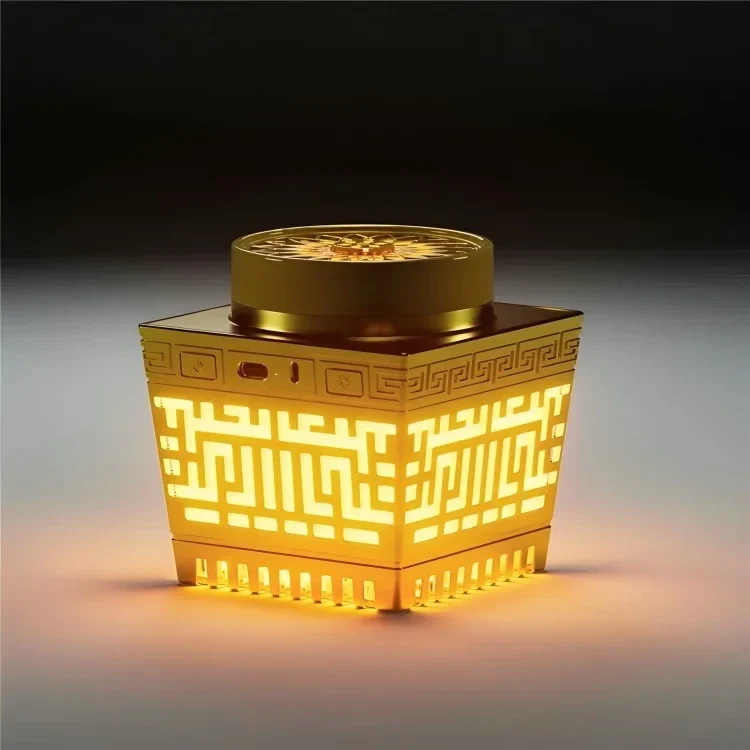 Portable Electronic Bakhoor Burner with Remote Control - BK-55 - Image 4