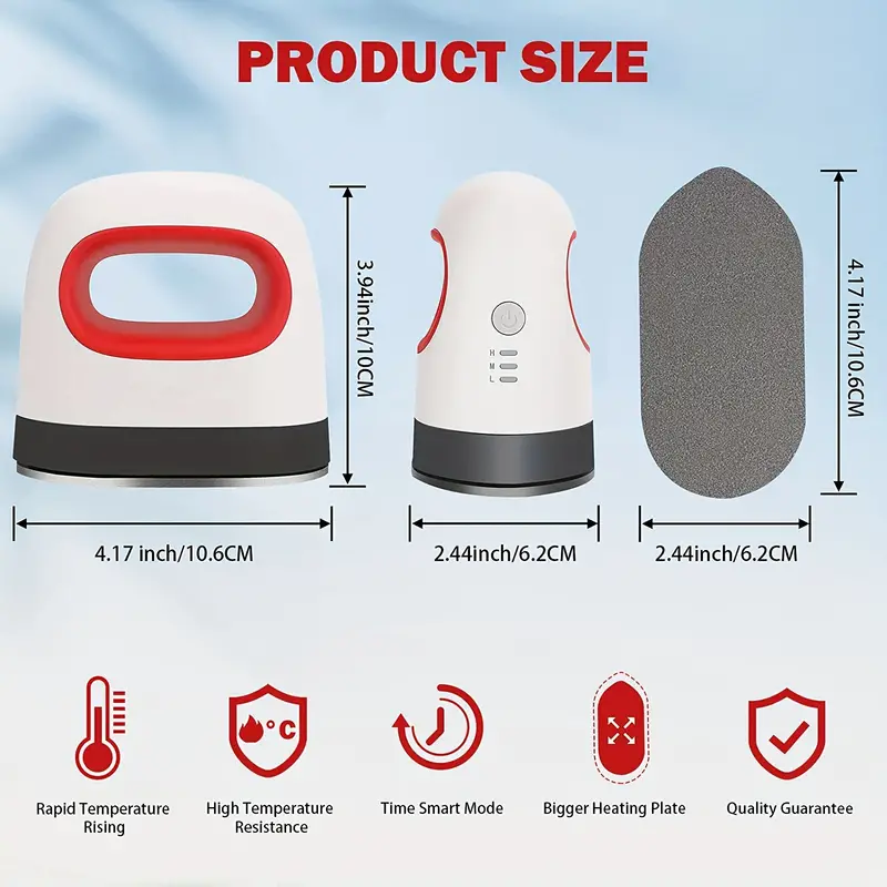 Portable Mini Craft Heat Press Iron – 230V - Image 3