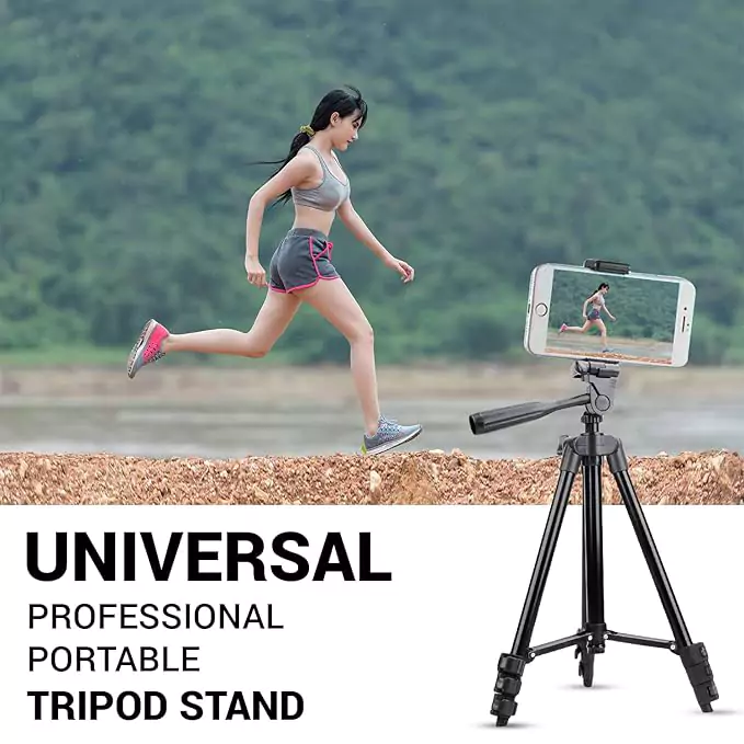 Portable Universal Adjustable Tripod Stand 3120A – For Mobile Phones & Cameras - Image 7
