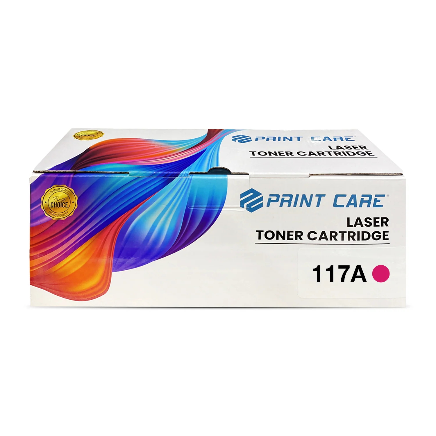 Print Care 117A LaserJet Toner Cartridge – 700 Pages / Magenta Color / Toner Cartridge – (W2073A)