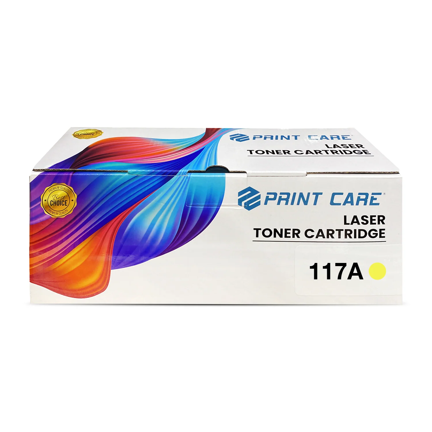 Print Care 117A LaserJet Toner Cartridge – 700 Pages / Yellow Color / Toner Cartridge – (W2072A)