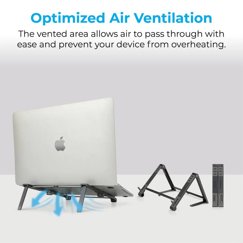 PROMATE Aluminum Multi-Angle Laptop Stand-Elevate - Image 2