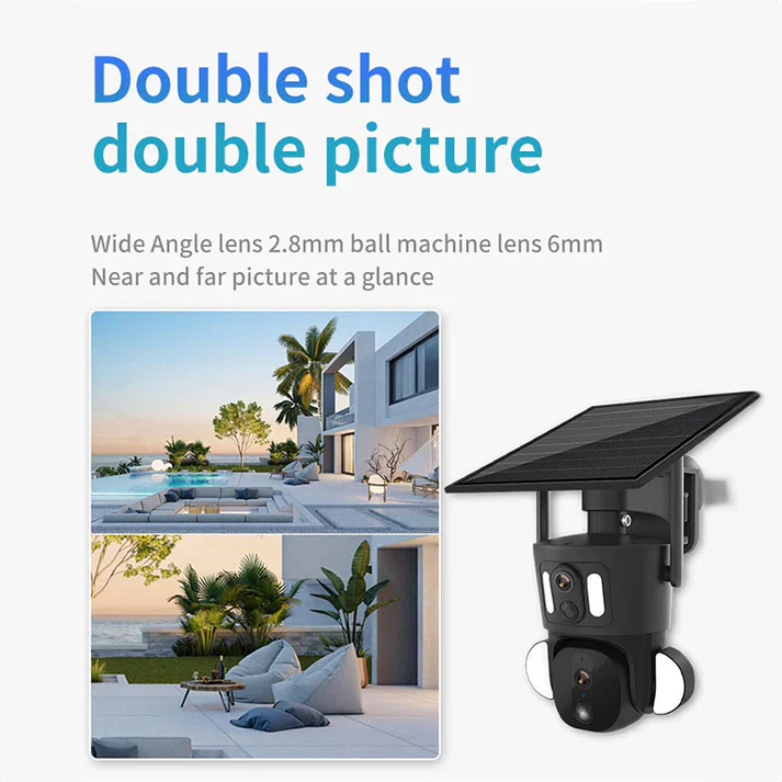 Q32 4G Solar-Powered Dual-Lens Security Camera - Image 3