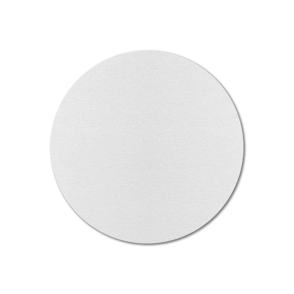 Round Sublimation Blank Mouse Pads - White