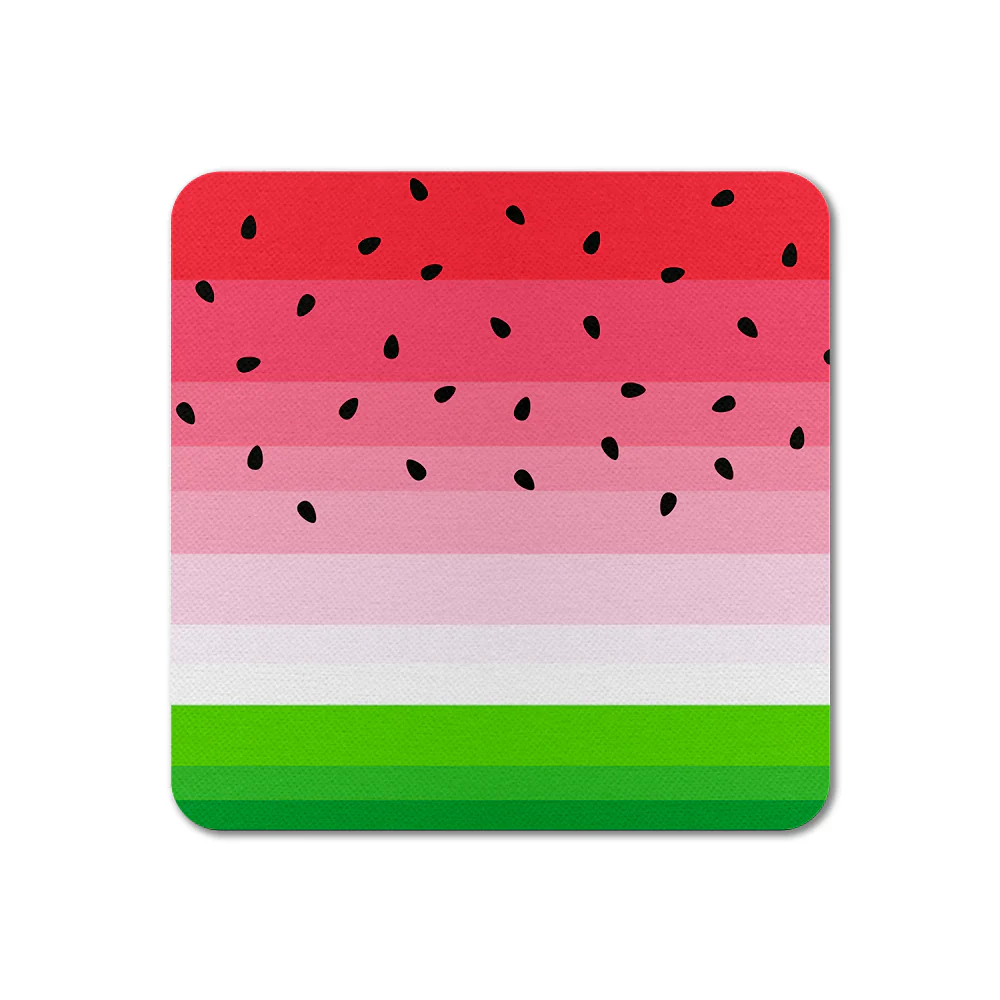 Square Sublimation Blank Mouse Pads - 12.8cm/ White - Image 2