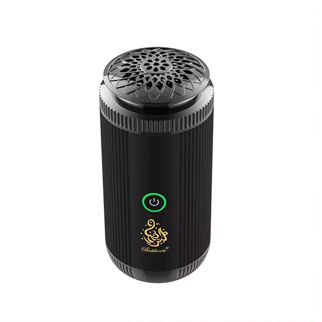 Stainless Steel Smart Portable Bakhoor Burner – Rechargeable Electric Incense Burner with USB Type-C - Image 5
