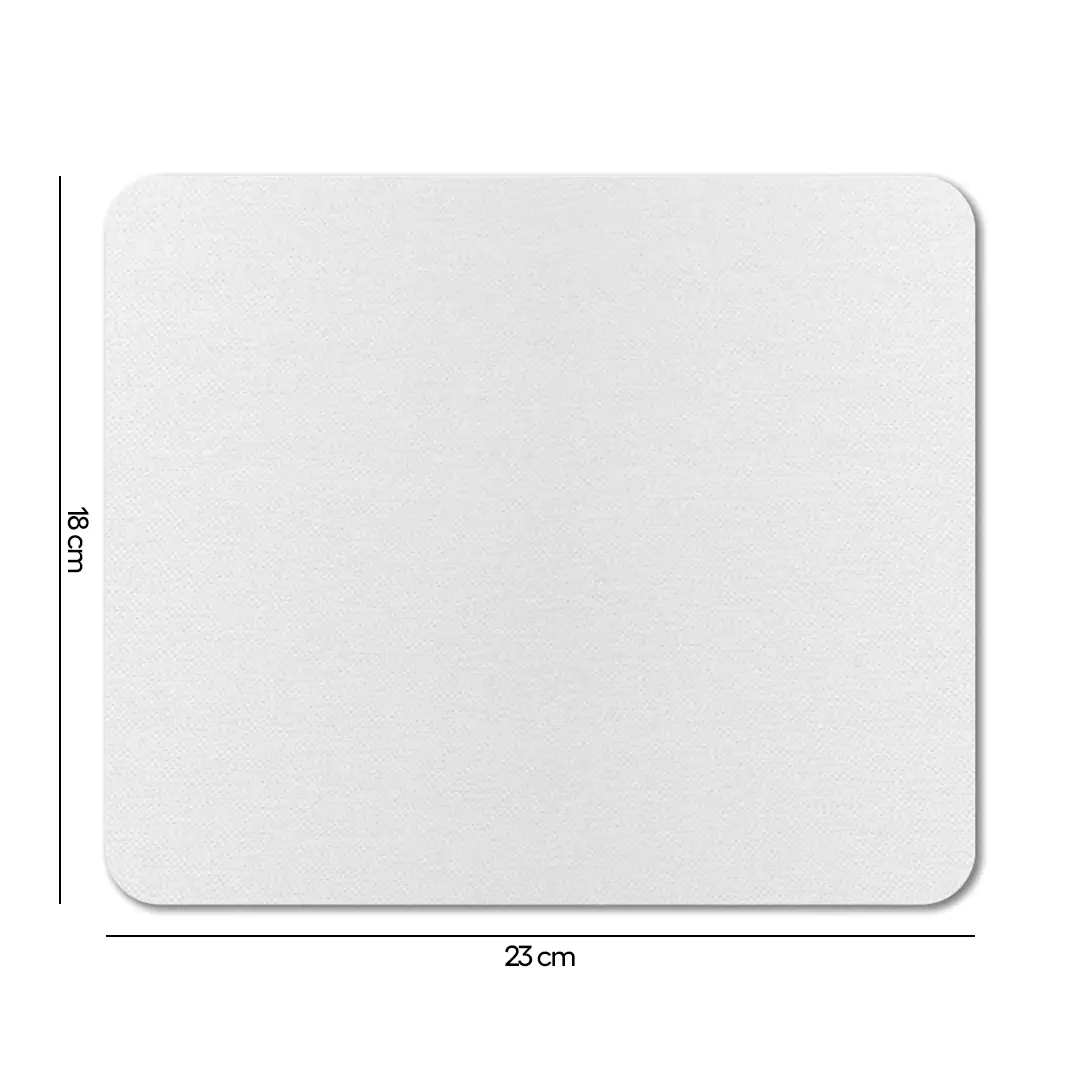 Sublimation Blank Mouse Pads - 23cm x 18cm/ White - Image 3