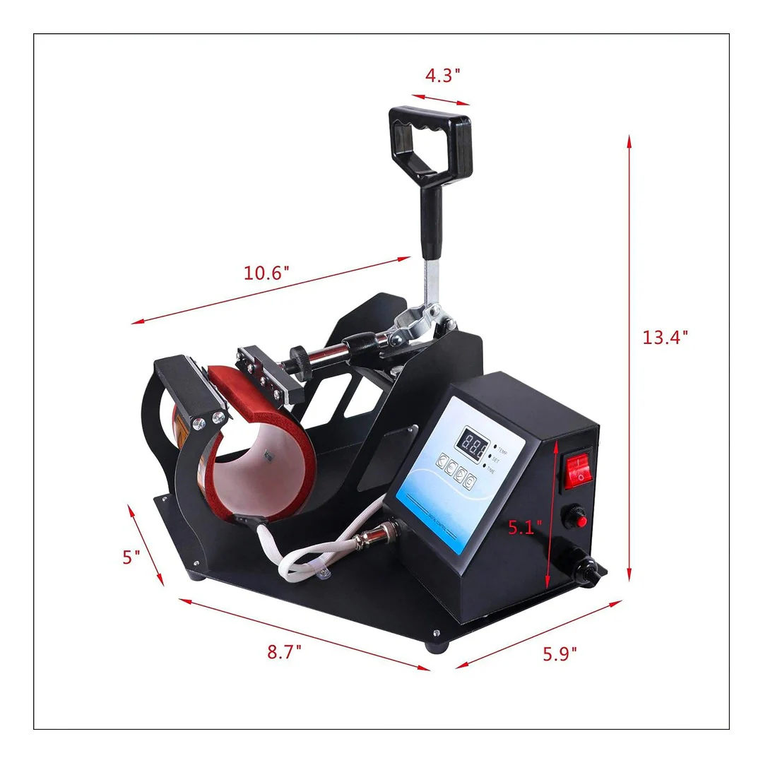 Single Sublimation Mug Heat Press Machine - Image 4