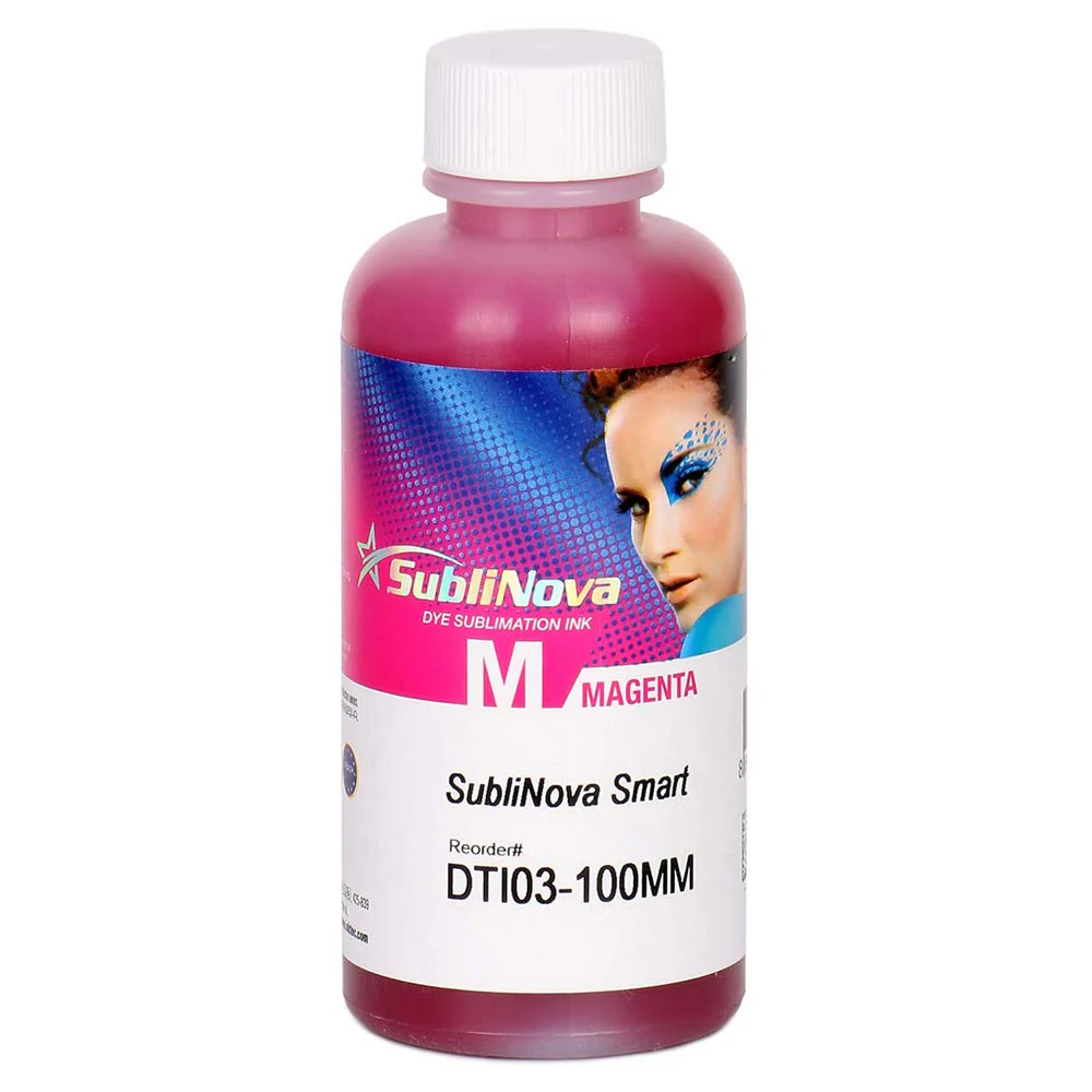 SubliNova Dye Sublimation Ink 6 Color Pack (Made in Korea) / 100ml - Image 5