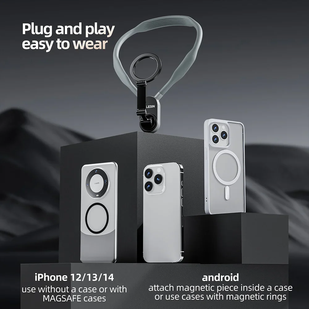 TELESIN Smartphone Magnetic Neck Holder - Image 12