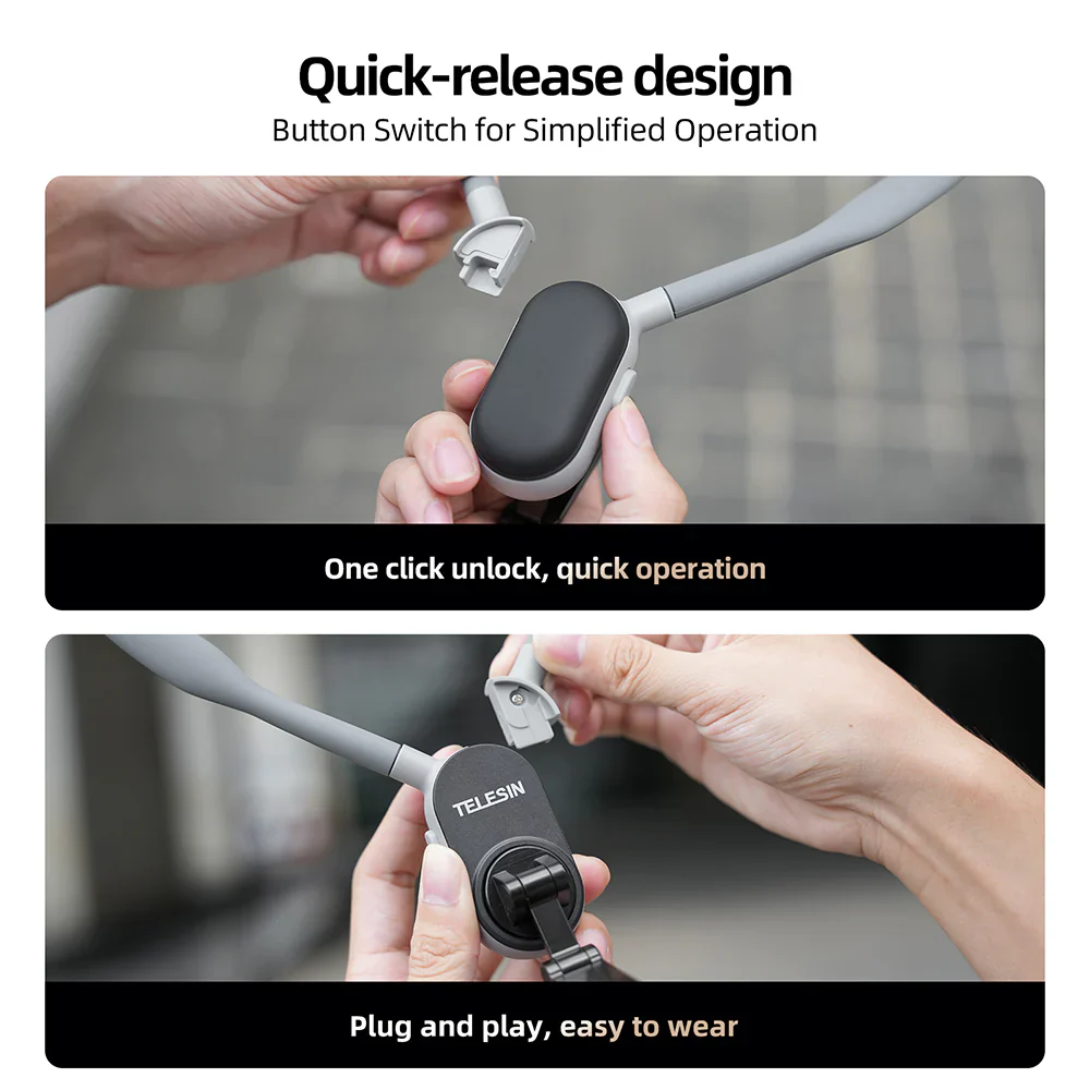TELESIN Smartphone Magnetic Neck Holder - Image 13