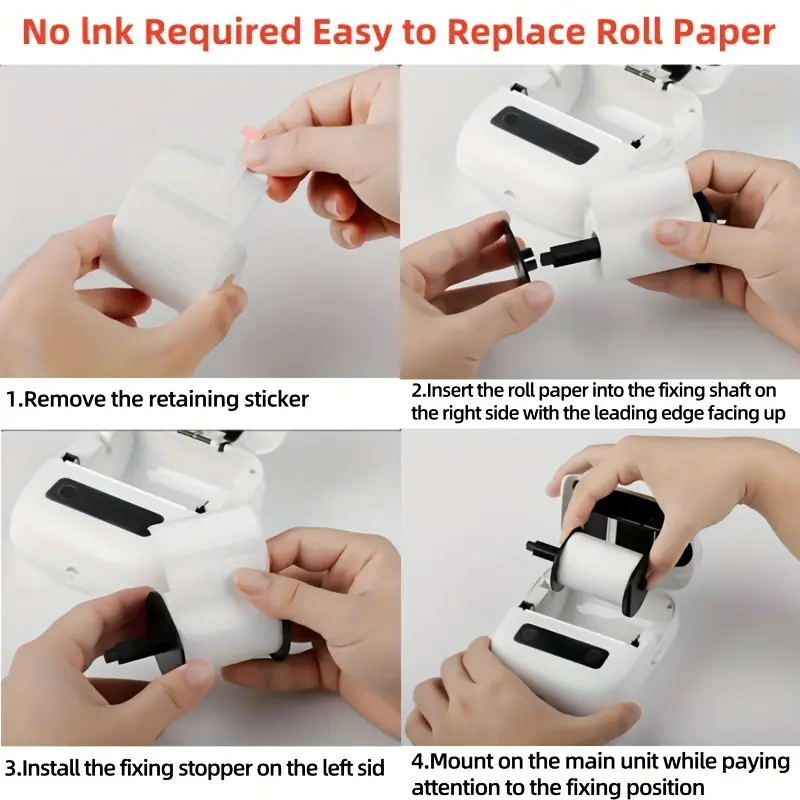 Thermal Label 230 Labels/Roll – Pink/ 40x30mm/ Compatible with M110/M120/M200/M220/M221 Label Printers - Image 7
