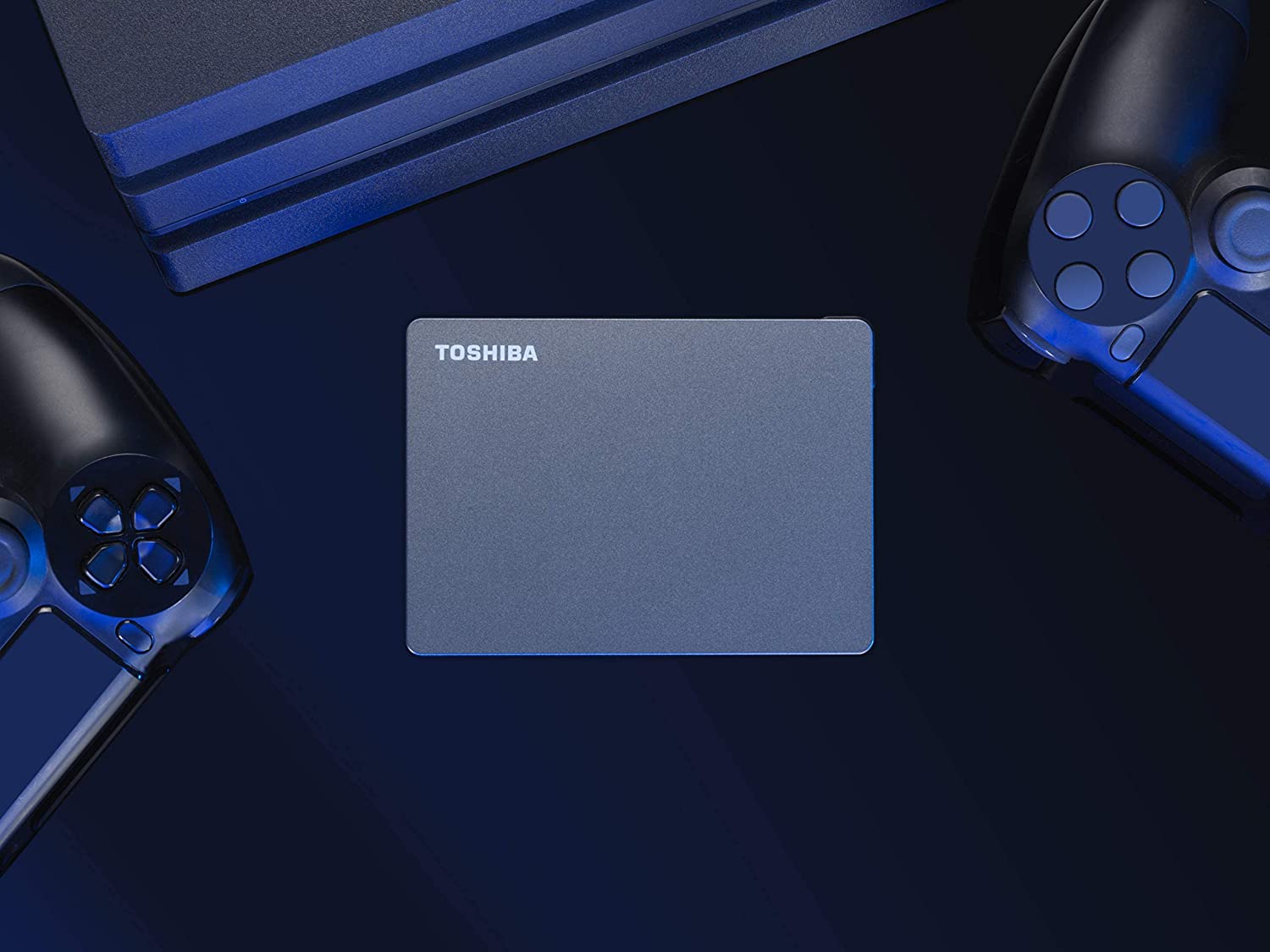 Toshiba Canvio Gaming 4TB Portable External Hard Drive USB 3.0, Black for PlayStation, Xbox, PC & Mac – HDTX140XK3CA