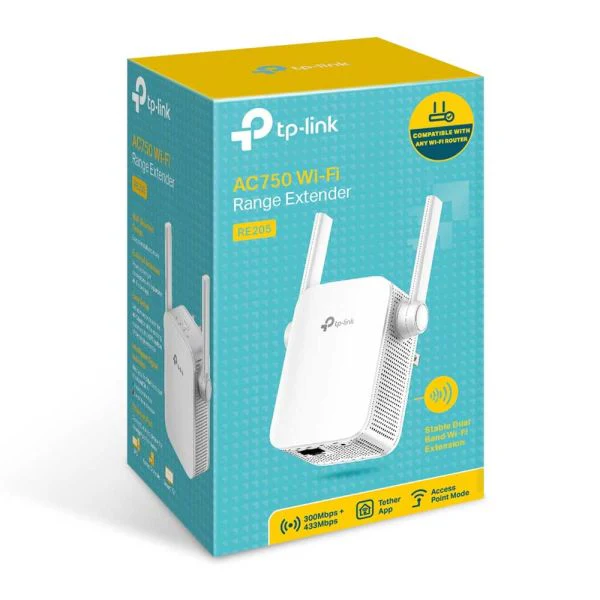 Tp-Link-Link AC750 WiFi Range Extender - Image 3