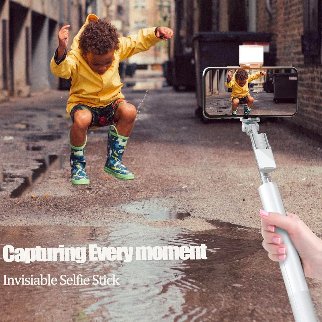Adyss A900 Tripod Selfie Stick with Remote and RGB Light – 59 Inch - Image 3