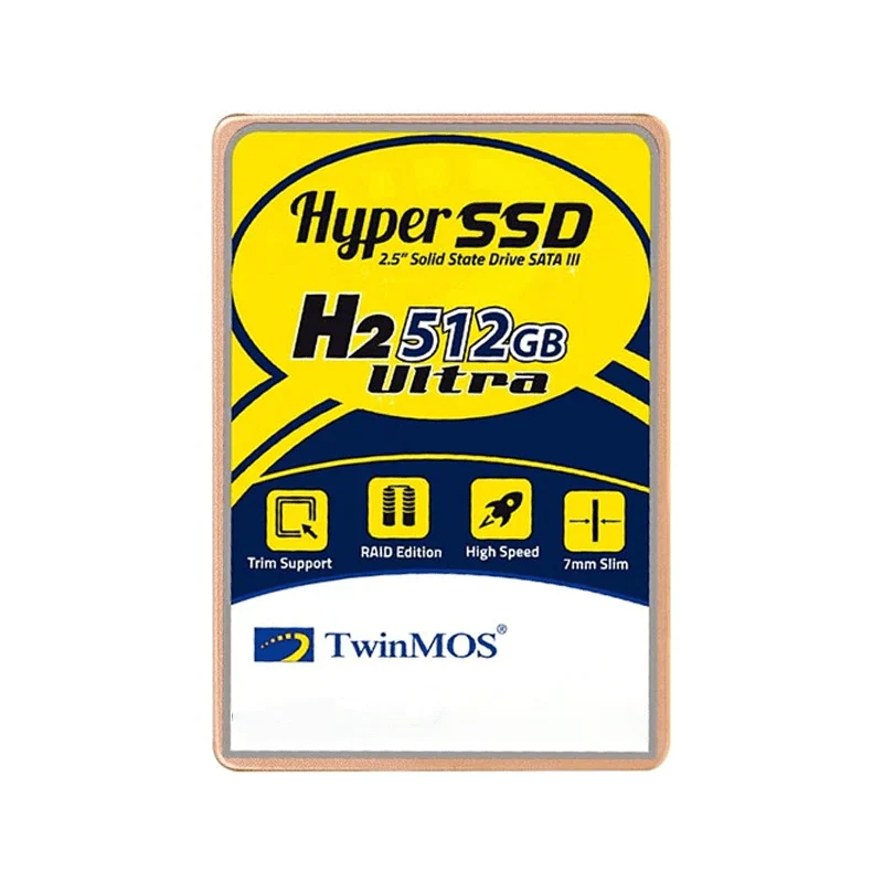 TwinMOS Hyper H2 Ultra – 512GB / 2.5-inch / SATA-III – SSD (Solid State Drive)
