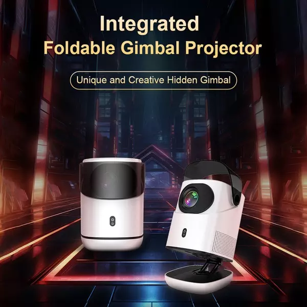 TZ-2 1080P Home Theater Projector – Android 9.0/ 4K Support/ Auto Focus/ 100" Display/ 180° Flip Base - Image 16