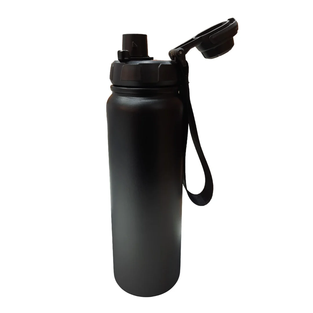 Vaccum Stainless Steel Bottle – 800ml / Black Gradient / Hot and Cold - Image 2