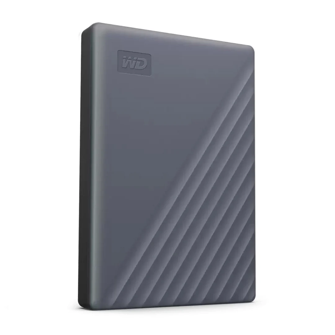 WD My Passport – 2TB / USB 3.2 Gen 1 / Work with USB-C / Silicon Grey / External Hard Drive - Image 2