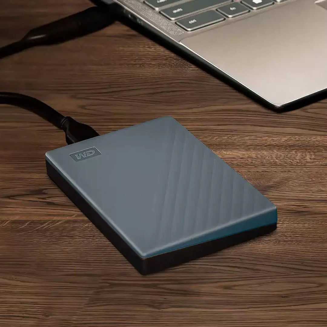 WD My Passport – 2TB / USB 3.2 Gen 1 / Work with USB-C / Silicon Grey / External Hard Drive - Image 7